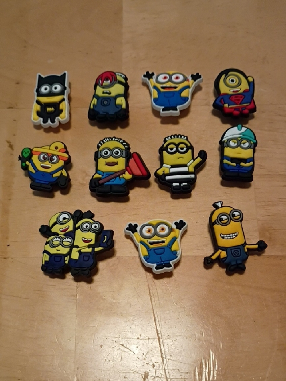 10 for $10 Jibbitz Croc Charms - Minions Despicable Me Characters - New